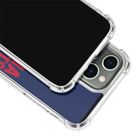 University of Arizona Wildcats Logo Split Blue iPhone 13 Pro Max Clear Case